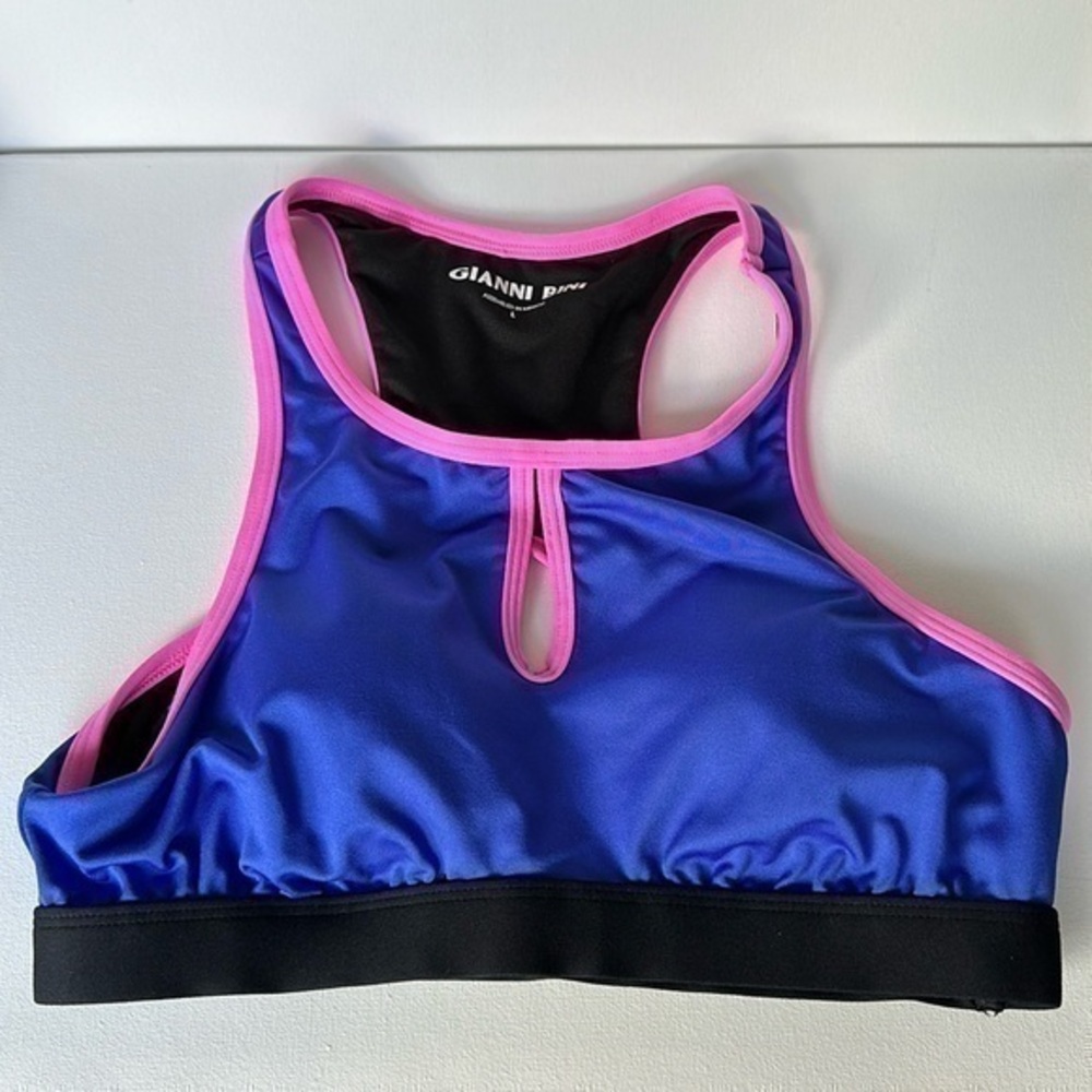 Gianni Bini Full Coverage Front Active Bra | Large NWT